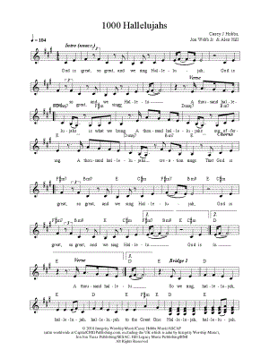 1,000 Hallelujahs