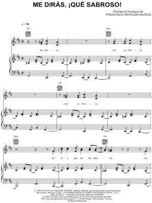 Me dirás, qué sabroso!