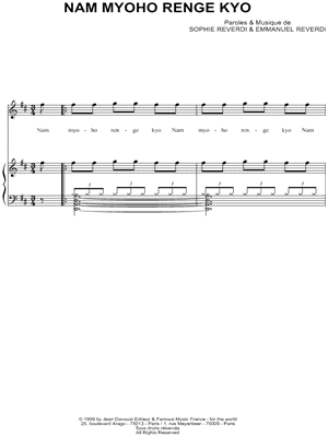 Nam Myoho Renge Kyo