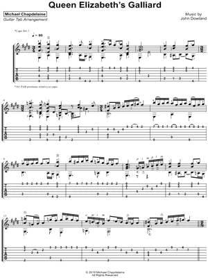 Queen Elizabeth's Galliard