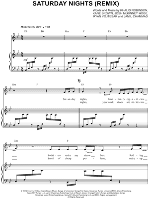 Saturday Nights REMIX