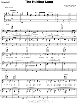 The Hukilau Song