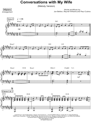 Conversations with My Wife [melody version]