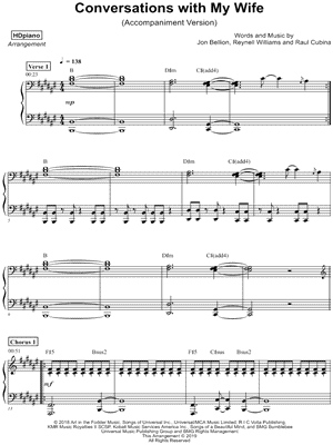 Conversations with My Wife [accompaniment version]