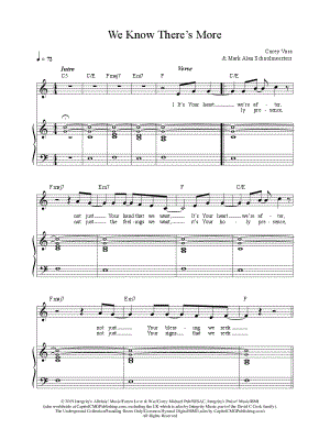 We Know There's More