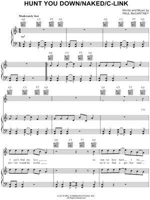 Hunt You Down / Naked / C-Link