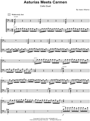 Asturias Meets Carmen - Cello Duet