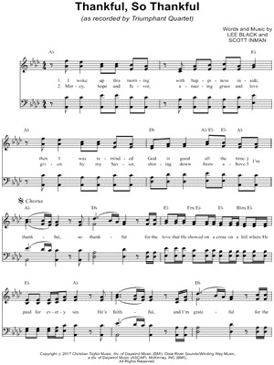 Thankful, So Thankful