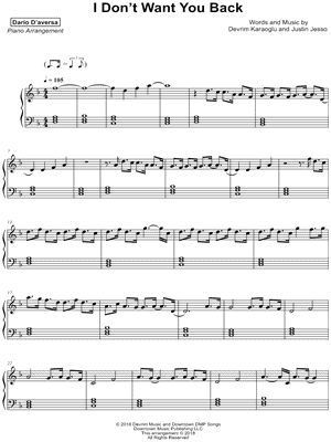 I Don't Want You Back