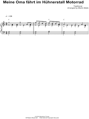Meine Oma fährt im Hühnerstall Motorrad