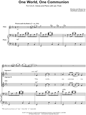 One World, One Communion