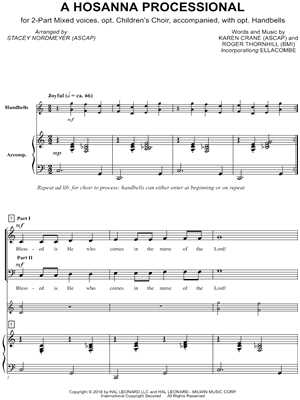 A Hosanna Processional