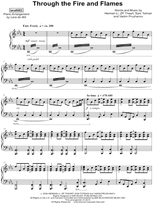 Through the Fire and Flames