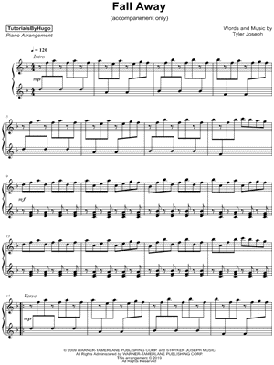 Fall Away [accompaniment only]