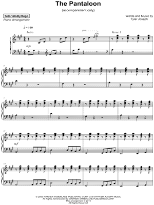 The Pantaloon [accompaniment only]