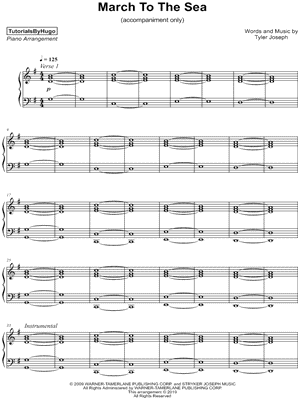 March to the Sea [accompaniment only]