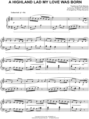 A Highland Lad My Love Was Born