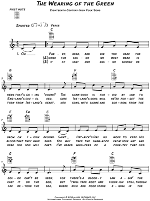 The Wearing of the Green