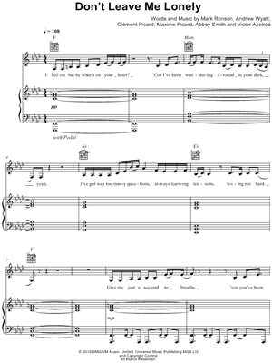 Don't Leave Me Lonely