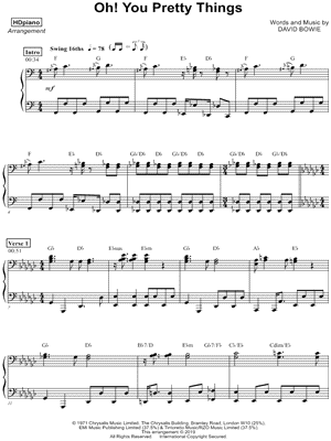 Oh! You Pretty Things