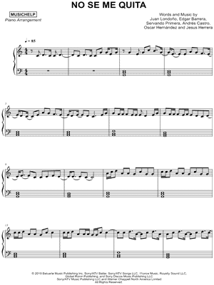 No Se Me Quita