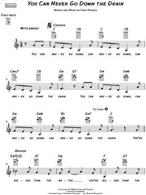 You Can Never Go Down the Drain