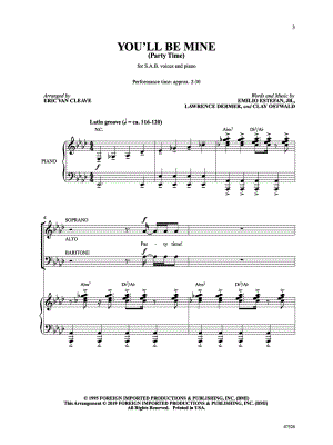 You'll Be Mine (Party Time)