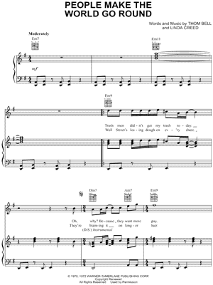 People Make the World Go Round