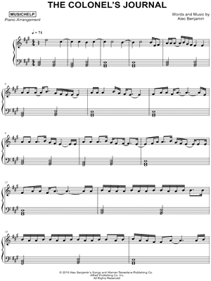 The Colonel's Journal