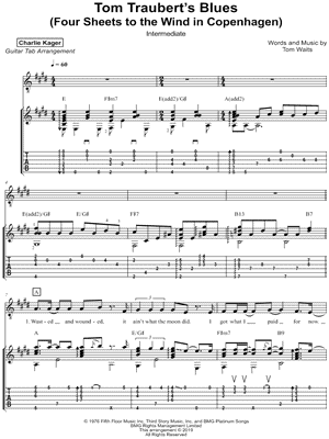 Tom Traubert's Blues [intermediate]