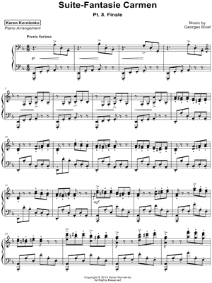 Suite - Fantasie Carmen: Pt. 8. Finale