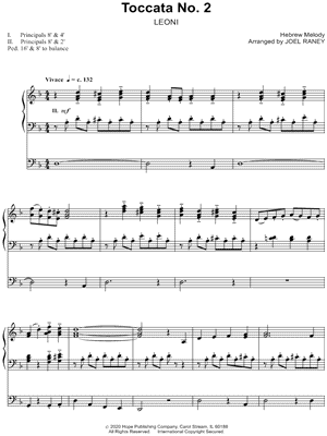 Toccata No. 2 (Leoni)