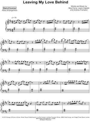 Leaving My Love Behind