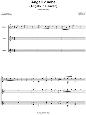 Angeli v nebe - Guitar Trio