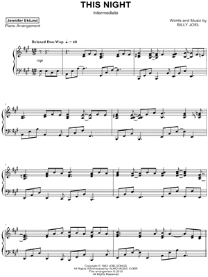 This Night [intermediate]