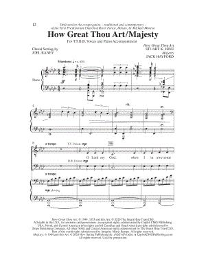 How Great Thou Art / Majesty
