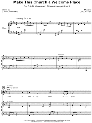 Make This Church a Welcome Place