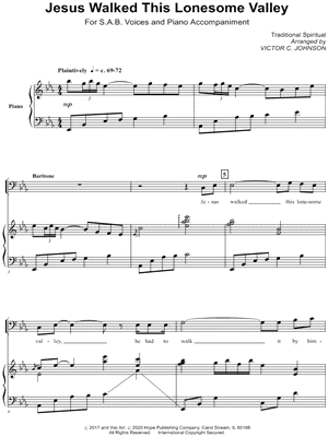 Jesus Walked This Lonesome Valley