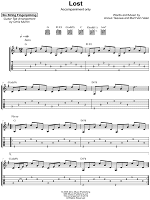 Lost [accompaniment only]