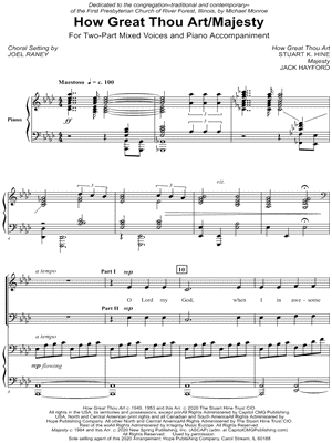 How Great Thou Art / Majesty