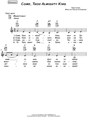 Come, Thou Almighty King