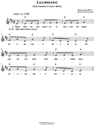 Lillibulero (The Farmer's Curst Wife)