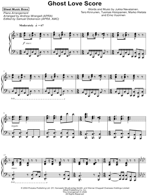 Ghost Love Score
