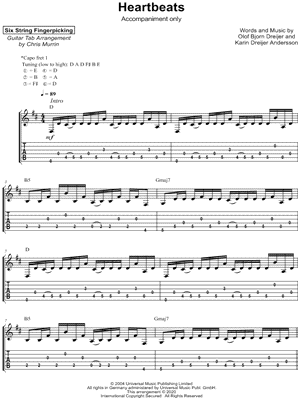 Heartbeats [accompaniment only]