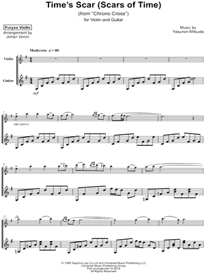 Time's Scar (Scars of Time) - Violin & Guitar