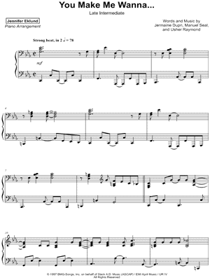 You Make Me Wanna… [intermediate]