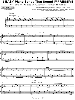 5 EASY Piano Songs That Sound IMPRESSIVE