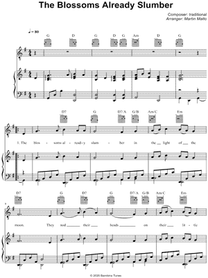 The Blossoms Already Slumber