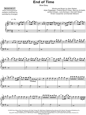 End of Time [slow easy]