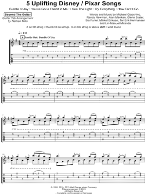 5 Uplifting Disney / Pixar Songs